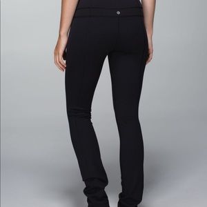 Black Lululemon Groove Pant